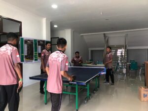 Read more about the article Lomba tenis meja bersama seluruh pegawai dan PPNPN Kejaksaan Negeri Kaimana dalam rangka semarak Hari Bhakti Adhyaksa ke-63 dan Ulang Tahun IAD ke-23 tahun 2023
